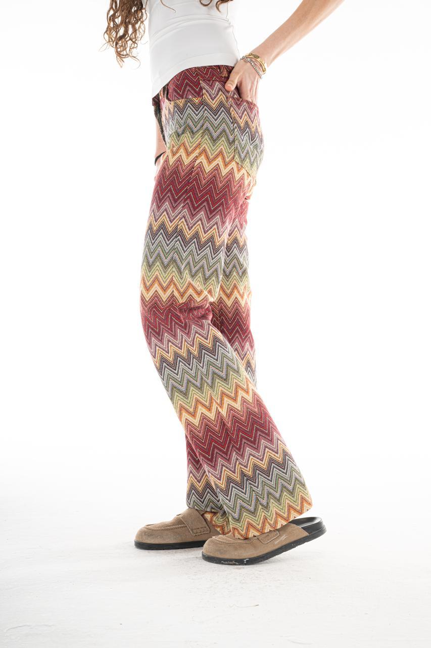 The zigzag jeans