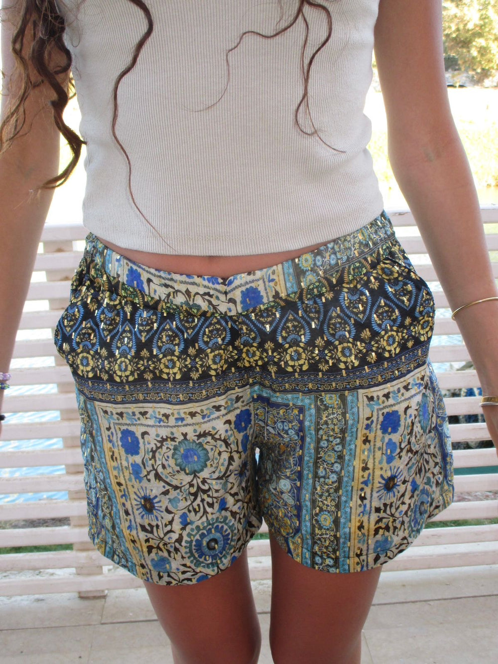 Sunday blues shorts