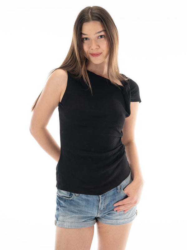 Shoulder knot top