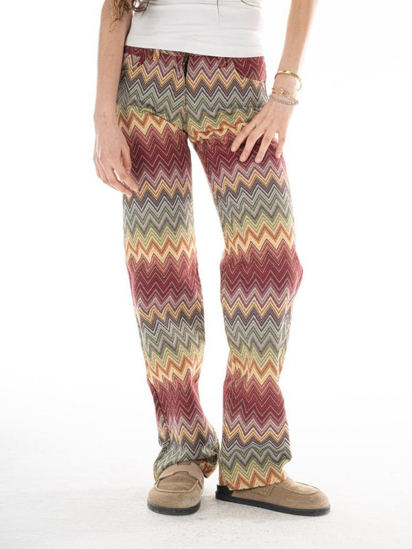 The zigzag jeans