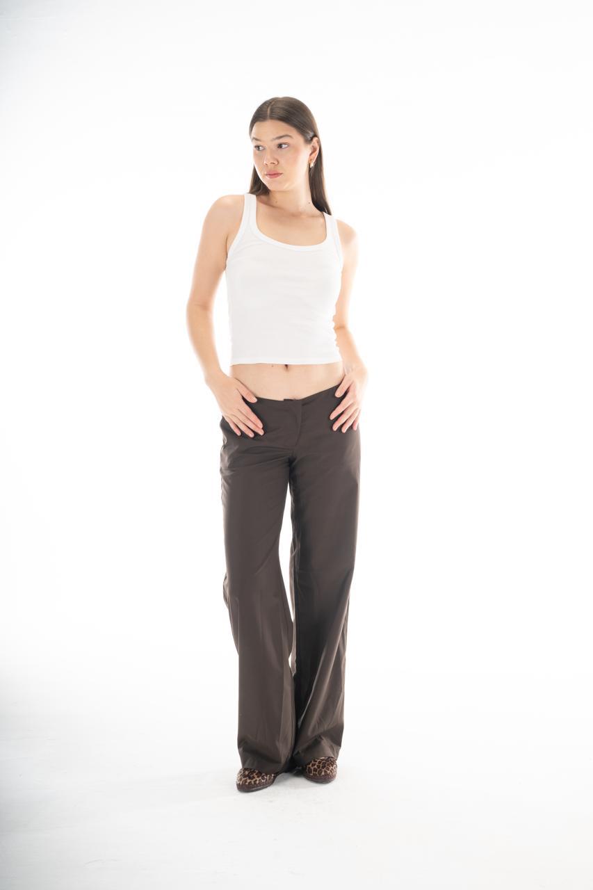 Espresso no-waist trousers