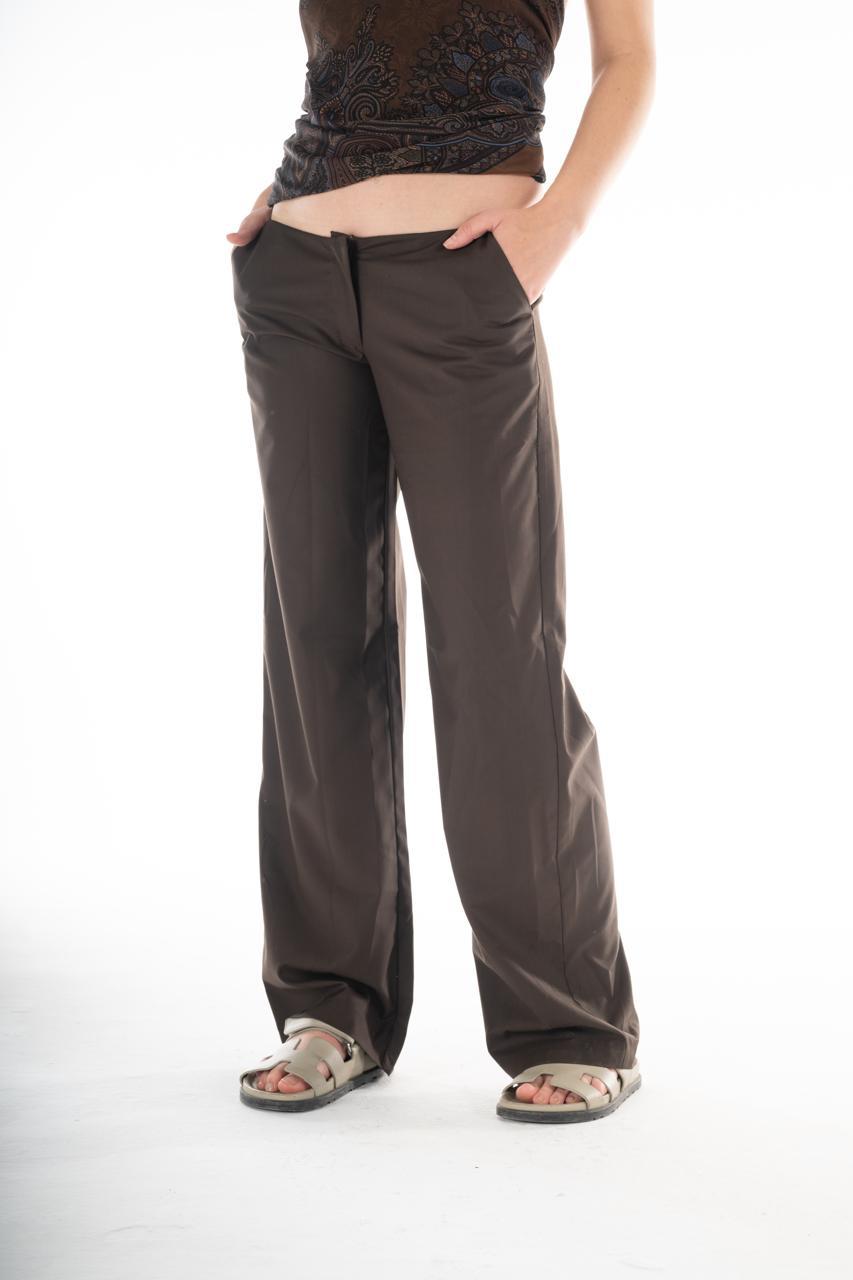 Espresso no-waist trousers